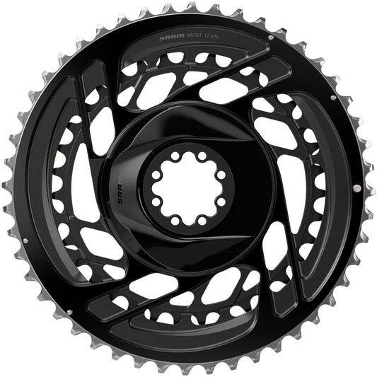 SRAM Force 2x Chainring Kit - 48/35t 2x12-Speed 8-Bolt Direct Mount Black D2 Chainrings SRAM   