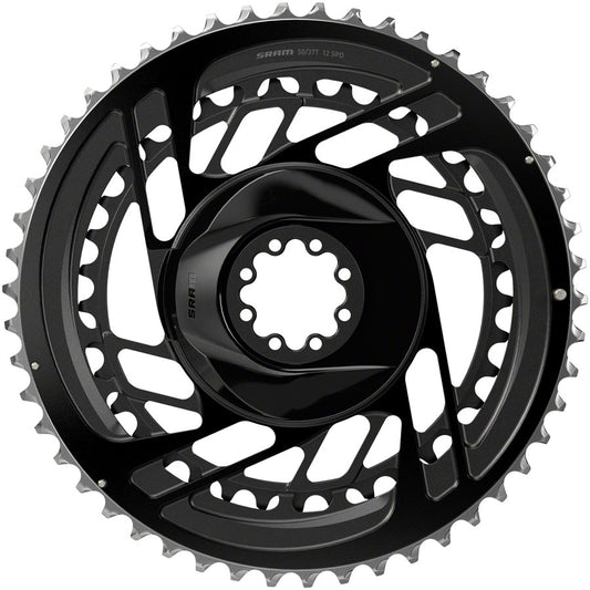 SRAM Force 2x Chainring Kit - 50/37t 2x12-Speed 8-Bolt Direct Mount Black D2 Chainrings SRAM   