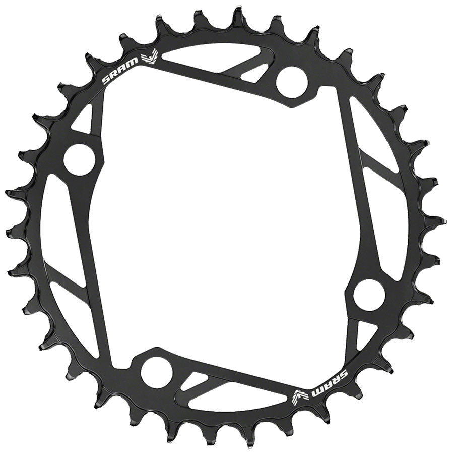 SRAM Eagle T-Type Chainring - 36t 12-Speed 104 BCD Steel Black Chainrings SRAM   
