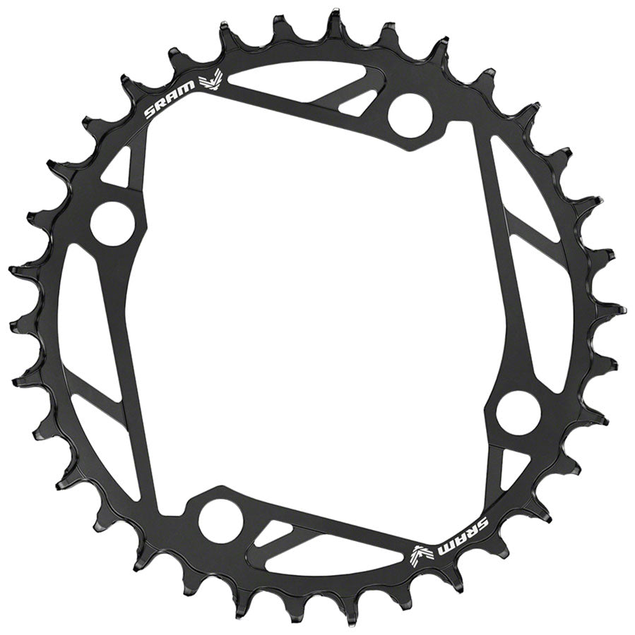 SRAM Eagle T-Type Chainring - 38t 12-Speed 104 BCD Steel Black Chainrings SRAM   