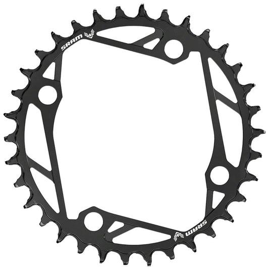 SRAM Eagle T-Type Chainring - 38t 12-Speed 104 BCD Steel Black Chainrings SRAM   