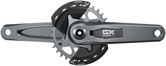 SRAM GX Eagle T-Type Wide Crankset - 170mm 12-Speed 32t Chainring Direct Mount 2-Guards DUB Spindle Interface Dark Polar Cranksets and Arms SRAM   