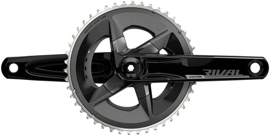 SRAM Rival AXS Crankset - 165mm 12-Speed 48/35t 107 BCD DUB Spindle Interface BLK D1 Cranksets and Arms SRAM   