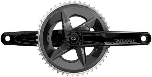 SRAM Rival AXS Crankset Quarq Power Meter - 172.5mm 12-Speed 46/33t Yaw 107 BCD DUB Spindle Interface BLK D1 Cranksets and Arms SRAM   