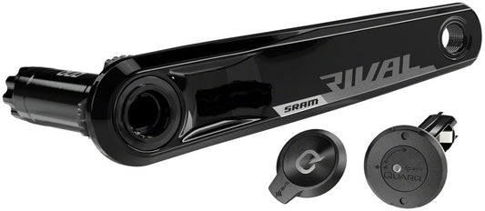 SRAM Rival AXS Wide Power Meter Left Crank Arm Spindle Upgrade Kit - 170mm 8-Bolt Direct Mount DUB Spindle Interface BLK D1 Cranksets and Arms SRAM   
