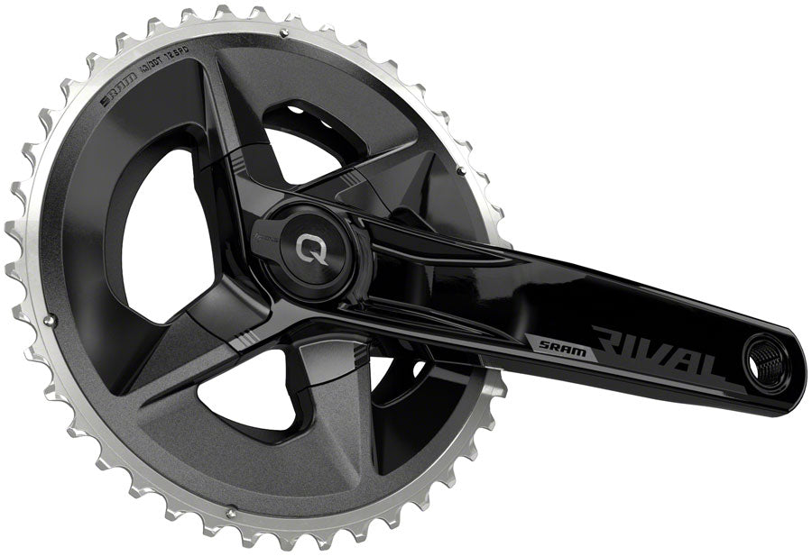 SRAM Rival AXS Wide Power Meter Crankset - 165mm 12-Speed 43/30t Yaw 94 BCD DUB Spindle Interface BLK D1 Cranksets and Arms SRAM   