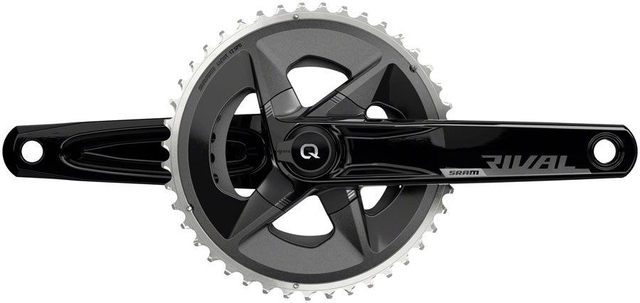 SRAM Rival AXS Wide Power Meter Crankset - 172.5mm 12-Speed 43/30t Yaw 94 BCD DUB Spindle Interface BLK D1 Cranksets and Arms SRAM   