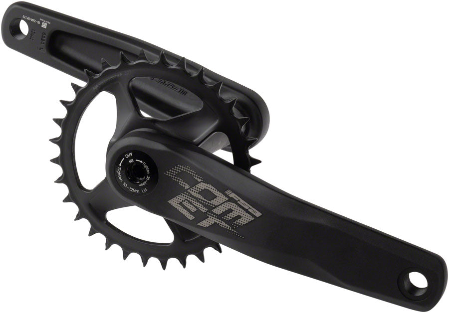 Full Speed Ahead Comet HD Modular 1x Crankset - 170mm Shimano 12-Speed 32t Direct Mount MegaExo Spindle BLK 177mm Q-Factor Cranksets and Arms FSA   