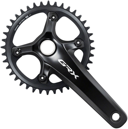 Shimano GRX FC-RX820-1 Crankset - 175mm 12-Speed 40t 110 BCD Hollowtech II BLK Cranksets and Arms Shimano   