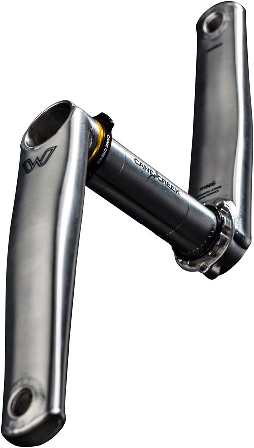Cane Creek eeWings Mountain Titanium Crankset - 160mm Direct Mount 30mm Spindle Brushed Titanium Cranksets and Arms Cane Creek   