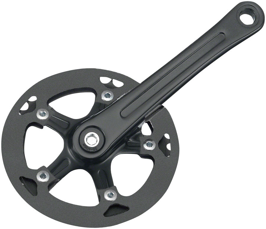 Samox AF22 Crankset - 170mm 10-Speed 40t 110 BCD JIS Square Taper Spindle Interface Spindle Bolts Sold Separate BLK Cranksets and Arms SAMOX   