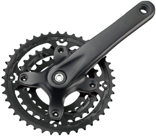Samox AF29 Crankset - 175mm 9-Speed 48/36/26t 104/Riveted BCD JIS Square Taper Spindle Interface Spindle Bolts Sold Separate BLK Cranksets and Arms SAMOX   