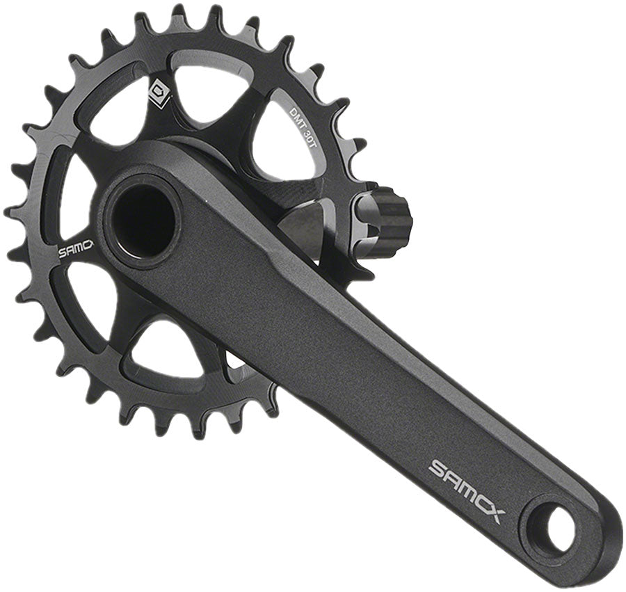 Samox TAM38 Fat Bike Crankset - 170mm 11-Speed 30t Direct Mount Samox 24mm CrMo Crank Spindle For 100mm BB Shell BLK Cranksets and Arms SAMOX   