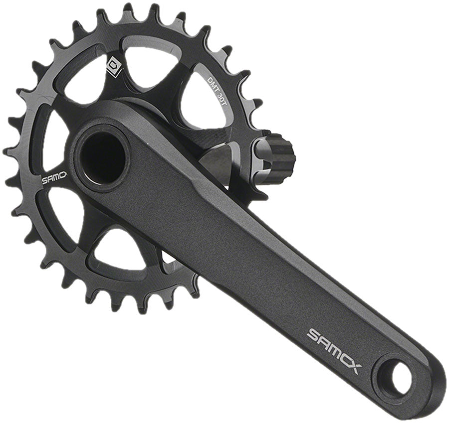 Samox TAM38 Fat Bike Crankset - 175mm 11-Speed 30t Direct Mount Samox 24mm CrMo Crank Spindle For 100mm BB Shell BLK Cranksets and Arms SAMOX   