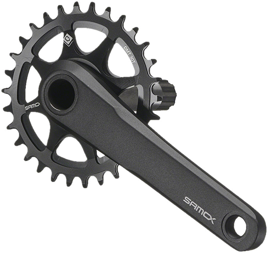 Samox TAM38 Fat Bike Crankset - 175mm 11-Speed 30t Direct Mount Samox 24mm CrMo Crank Spindle For 120mm BB Shell BLK Cranksets and Arms SAMOX   