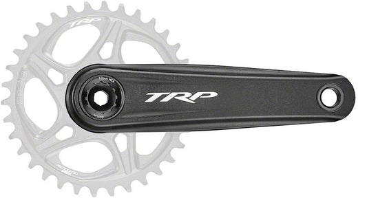 TRP CK-8070 DH Crankset - 165mm 7-Speed For 83mm DH Frame BB DM CINCH Chainring Interface 30mm Spindle Sandblasted BLK Cranksets and Arms TRP   