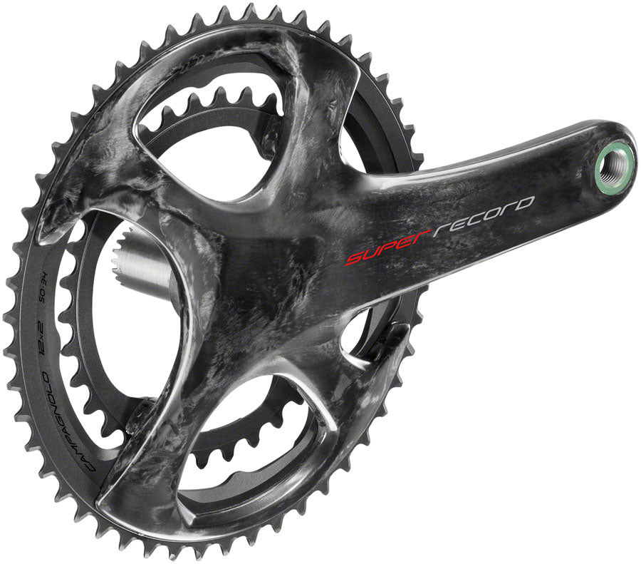 Campagnolo Super Record Crankset - 172.5mm 12-Speed 52/36t 112/146 Asymmetric BCD Campagnolo Ultra-Torque Spindle Interface Carbon Cranksets and Arms Campagnolo   