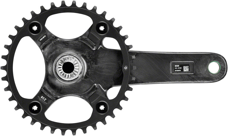 Campagnolo EKAR Crankset - 170mm 13-Speed 38t 123mm BCD Campagnolo Ultra-Torque Spindle Interface Carbon Cranksets and Arms Campagnolo   