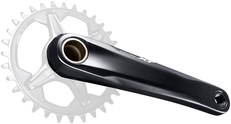 Shimano DEORE XT FC-M8130-1 Crankset - 175mm 12-Speed Direct Mount Hollowtech II Spindle Interface BLK Cranksets and Arms Shimano   