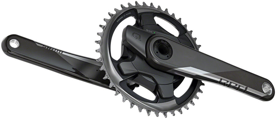 SRAM RED 1 AXS Power Meter Crankset - 175mm 12-Speed 40t Direct Mount DUB  Spindle Interface Natural Carbon D1