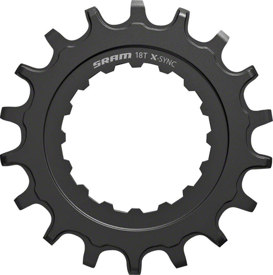 SRAM X-Sync EX1 Sprocket Chainring for Bosch Motors 18T Straight Steel Chainrings SRAM   