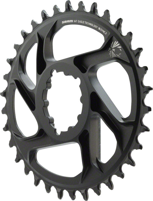 SRAM X-Sync 2 Eagle Oval Direct Mount Chainring 34T 6mm Offset Chainrings SRAM   