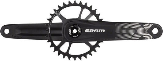 SRAM SX Eagle Crankset - 165mm 12-Speed 32t Direct Mount DUB Spindle Interface BLK A1 Cranksets and Arms SRAM   