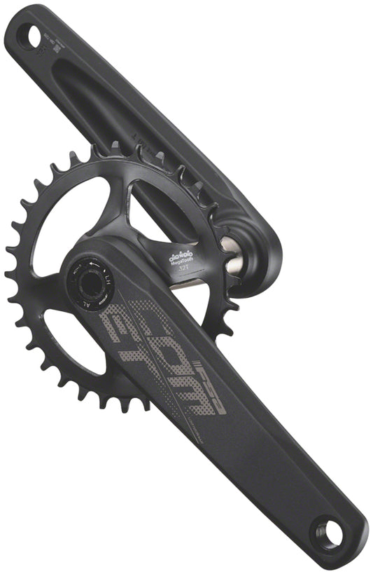 Full Speed Ahead Comet Modular Crankset - 175mm 11/12-Speed 32t Direct Mount Full Speed Ahead MegaExo Spindle Interface BLK Cranksets and Arms FSA   