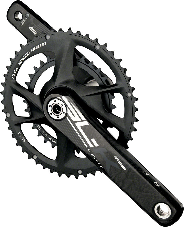 Full Speed Ahead SL-K Modular Crankset - 172.5mm 11/12-Speed 46/30t Direct Mount 90 BCD 386 EVO Spindle Interface BLK Cranksets and Arms FSA   