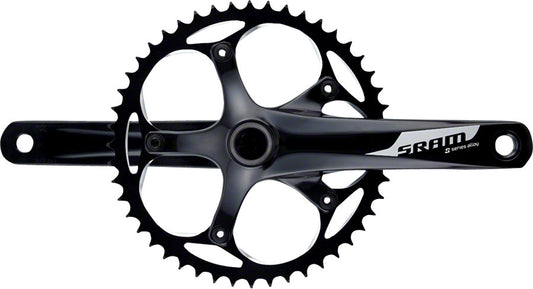 SRAM S-300 1.1 Courier Crankset - 170mm Single Speed 48t 130 BCD GXP Spindle Interface BLK Cranksets and Arms SRAM   