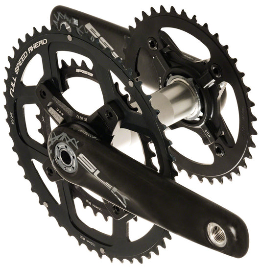 Full Speed Ahead SL-K Light BB392 Tandem Rear Crankset - 170mm 50/34t Direct Mount BLK Cranksets and Arms FSA   