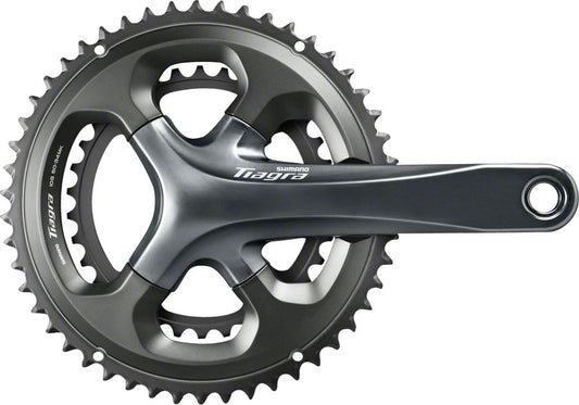 Shimano Tiagra FC-4700 Crankset - 172.5mm 10-Speed 52/36t 110 Asymmetric BCD Hollowtech II Spindle Interface Gray Cranksets and Arms Shimano   