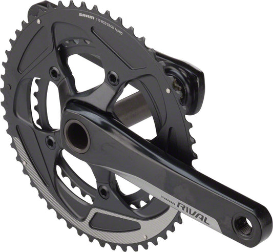 SRAM Rival 22 Crankset - 170mm 11-Speed 52/36t 110 BCD GXP Spindle Interface BLK Cranksets and Arms SRAM   