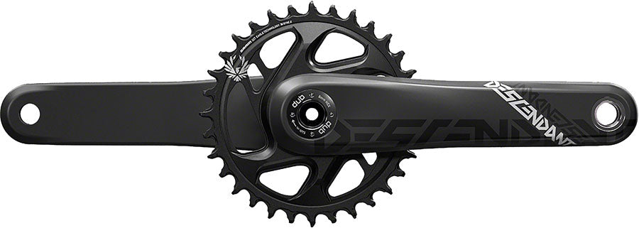 TruVativ Descendant Carbon Eagle Boost Crankset - 170mm 12-Speed 32t Direct Mount DUB Spindle Interface BLK Cranksets and Arms TruVativ   