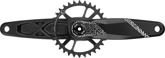 TruVativ Descendant 6K Aluminum Eagle Crankset - 170mm 12-Speed 32t Direct Mount DUB Spindle Interface BLK Cranksets and Arms TruVativ   