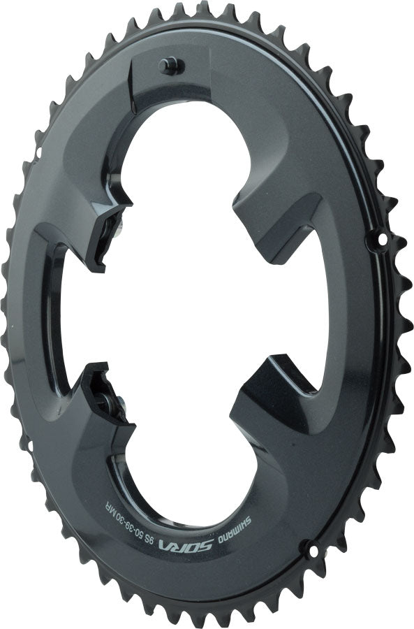 Shimano Sora R3000 50t 110mm 9-Speed Chainring Black Chainrings Shimano   