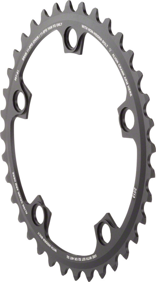 SRAM 11-Speed 36T 110mm BCD YAW Chainring Black Use with 46 or 52T Chainrings SRAM   