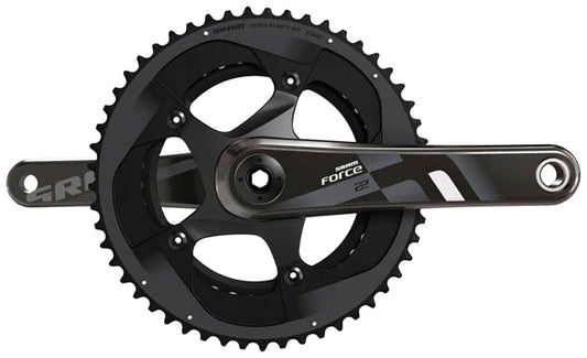 SRAM Force 22 Crankset - 175mm 11-Speed 50/34t 110 BCD GXP Spindle Interface BLK Cranksets and Arms SRAM   