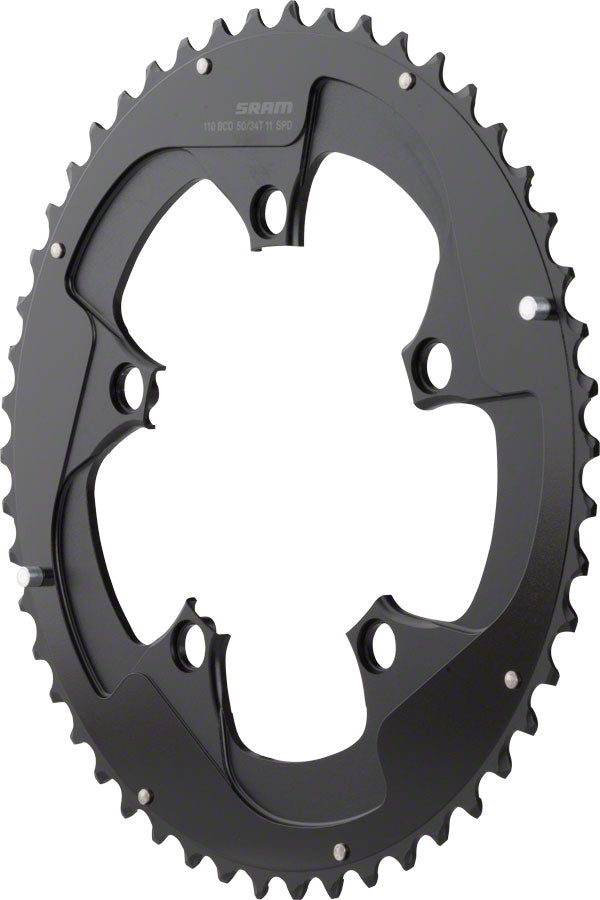 SRAM Red 22 50T x 110mm BCD YAW Chainring with Two Pin Positions B2 Chainrings SRAM   