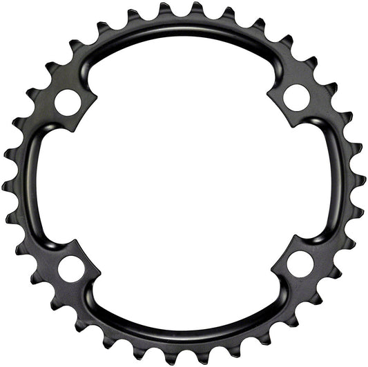 SRAM 11-Speed 34t 110mm Asymmetric BCD Steel Chainring Black Chainrings SRAM   