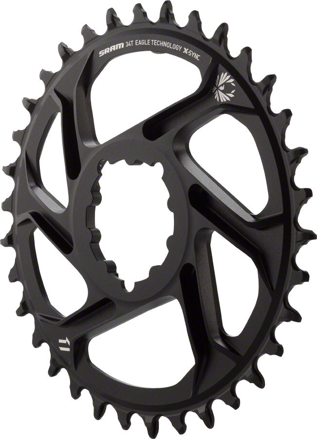SRAM X-Sync 2 Eagle Direct Mount Chainring 34T 6mm Offset Chainrings SRAM   