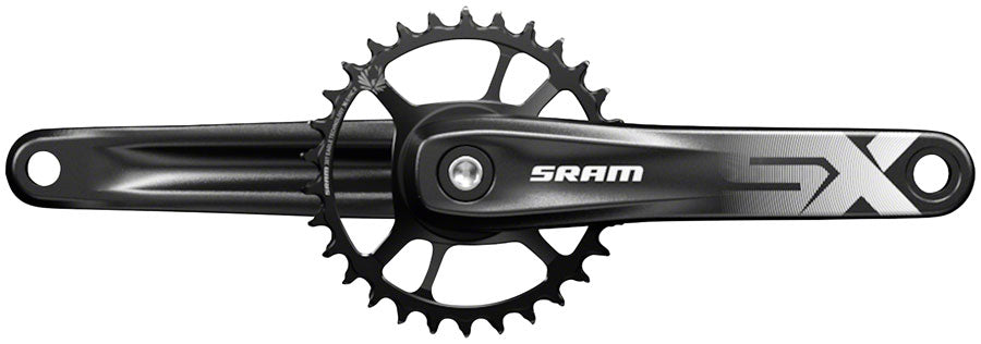 SRAM SX Eagle Boost 148 Crankset - 175mm 12-Speed 32t Direct Mount Power Spline Spindle Interface BLK A1 Cranksets and Arms SRAM   