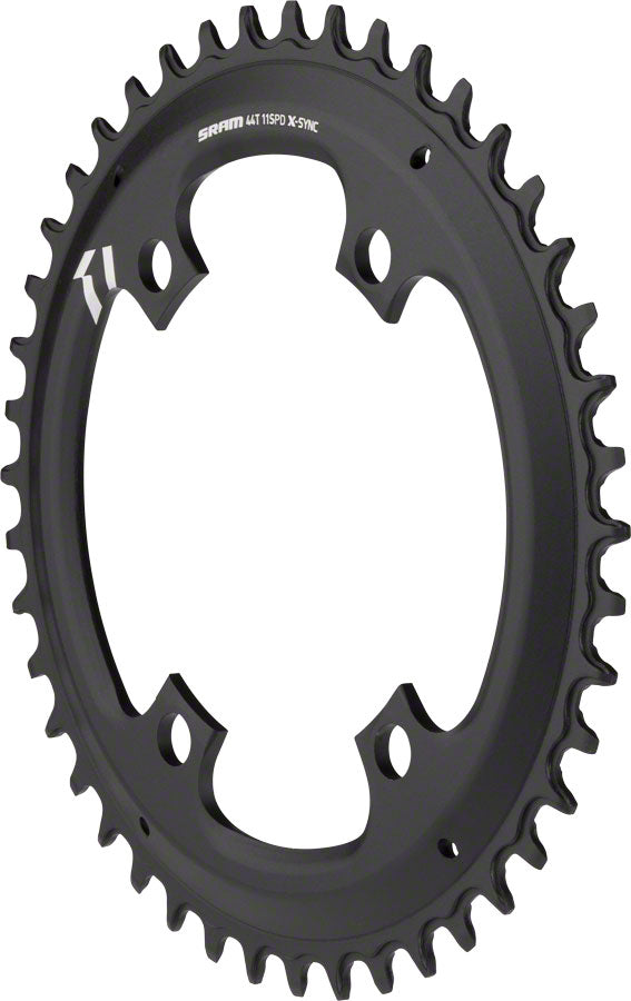 SRAM X-Sync Chainring 44T 110mm Asymmetric BCD Black Chainrings SRAM   