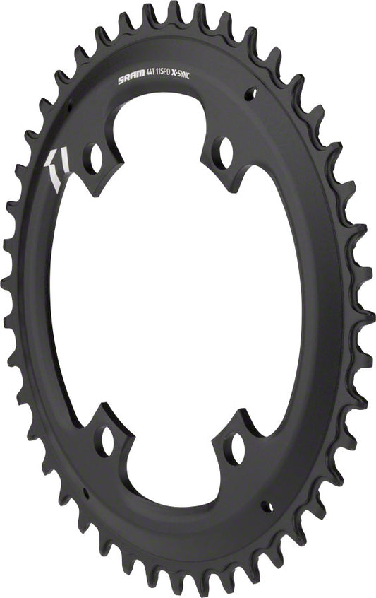 SRAM X-Sync Chainring 44T 110mm Asymmetric BCD Black Chainrings SRAM   