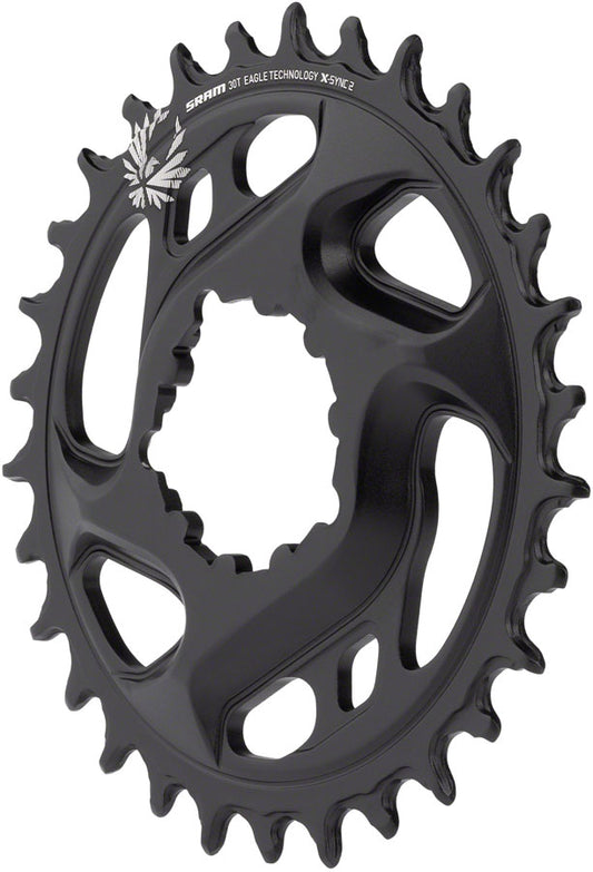 SRAM X-Sync 2 Eagle Cold Forged Direct Mount Chainring 30T 6mm Offset Chainrings SRAM   