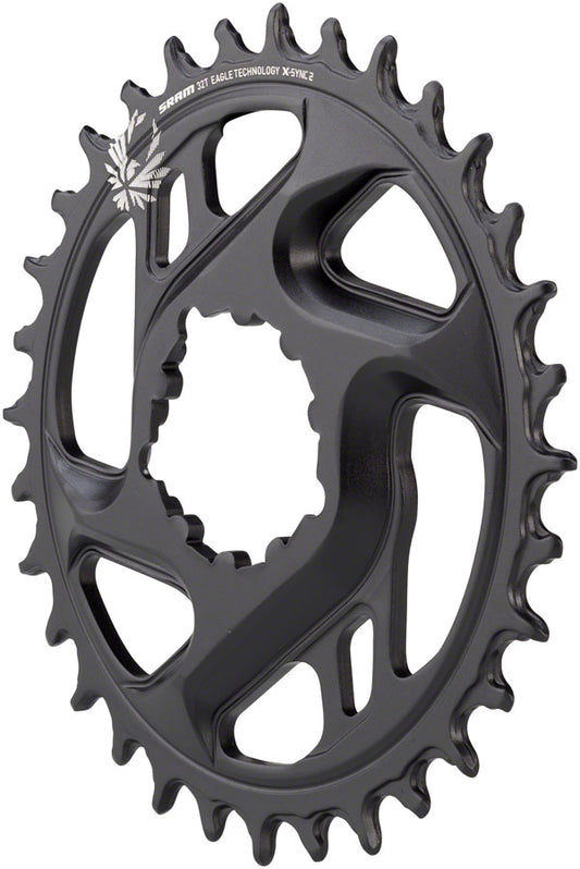 SRAM X-Sync 2 Eagle Cold Forged Direct Mount Chainring 32T 6mm Offset Chainrings SRAM   