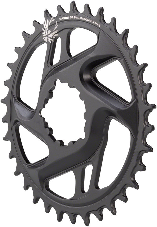 SRAM X-Sync 2 Eagle Cold Forged Direct Mount Chainring 34T 6mm Offset Chainrings SRAM   