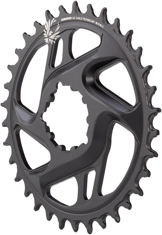 SRAM X-Sync 2 Eagle Cold Forged Direct Mount Chainring 34T 6mm Offset Chainrings SRAM   