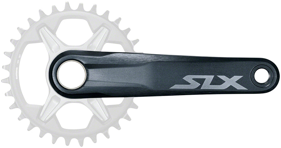 Shimano SLX FC-M7100-1 Crankset - 170mm 12-Speed 1x Direct Mount Hollowtech II Spindle Interface BLK Cranksets and Arms Shimano   