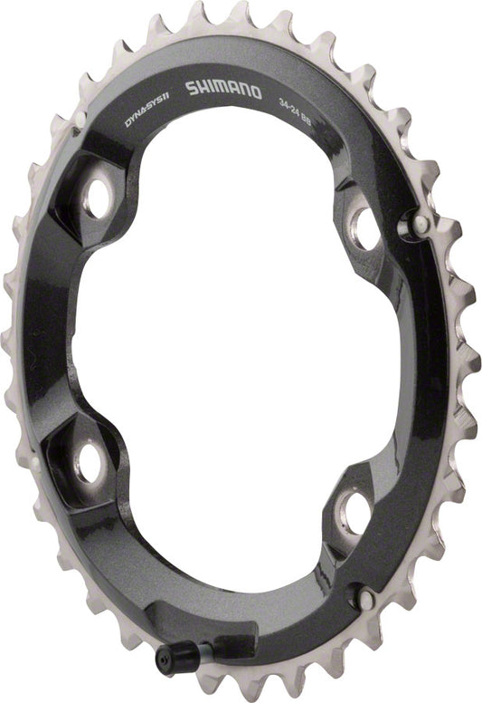 Shimano XT M8000 34t 96mm 11-Speed Outer Chainring for 34-24t Set Chainrings Shimano   
